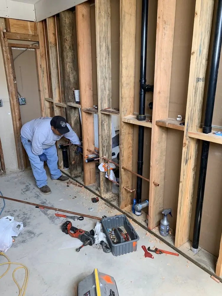 Commercial rough-in plumbing for Gas Line Repair in Wood Park